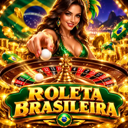 Crupiê brasileiro girando a roleta em estúdio ao vivo com iluminação quente
