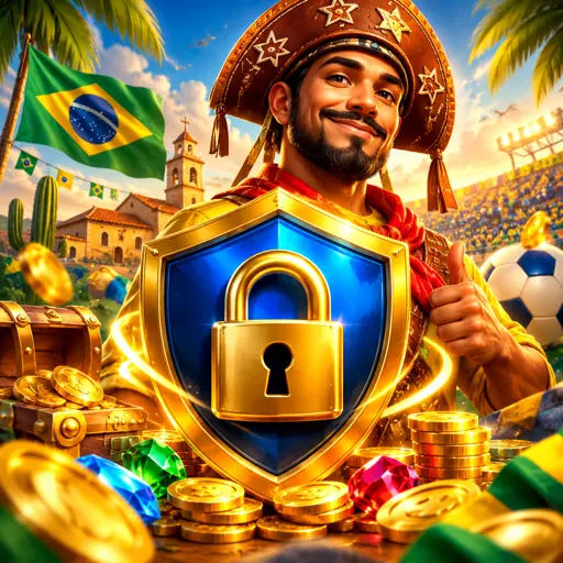 Mão segurando um celular com a tela de login do 82G aberta e ícone de cadeado indicando conexão segura
